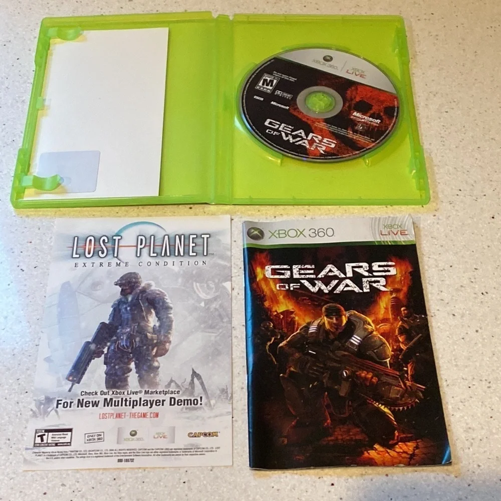 Xbox 360 Gears Of War Game